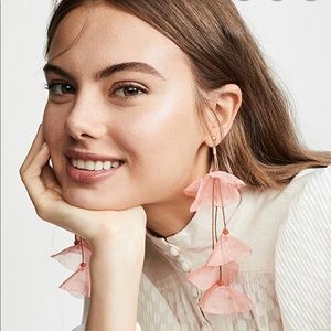 Stella + Ruby Chiffon Flower Earrings